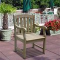 Renaissance Renaissance Outdoor Patio Hand-scraped Wood Garden Armchair   - V1295 V1295